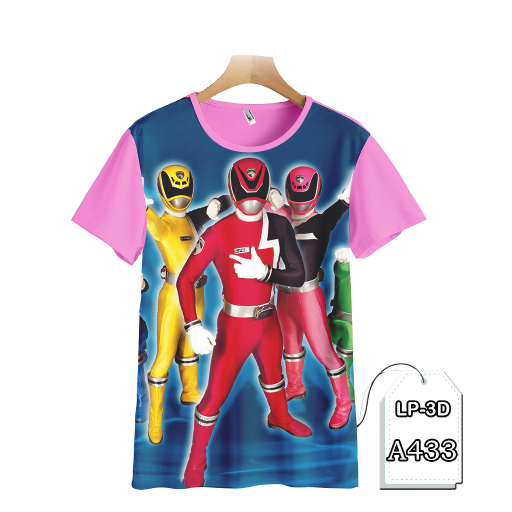 Power Rangers T-shirts, Premium Full Printing Adult Clothes, Cool and ...