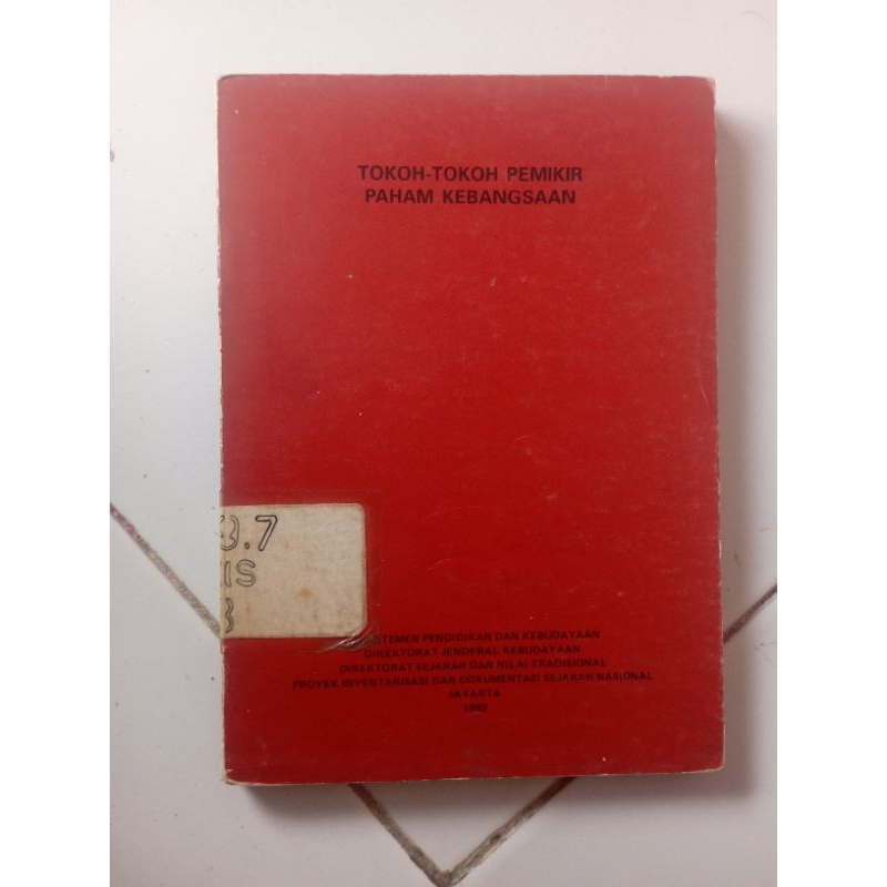 Figures of National Understanding Thinkers - Anhar Gonggong | Shopee ...