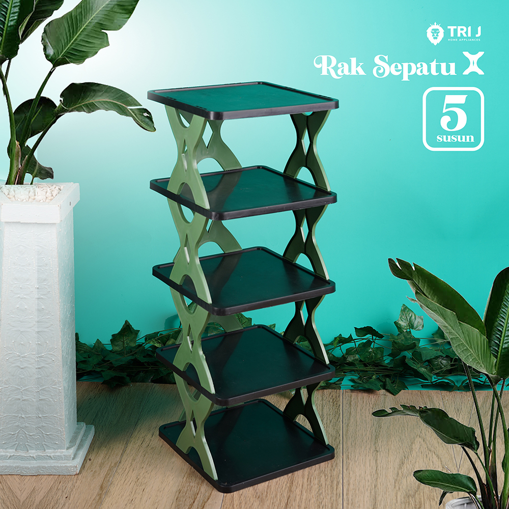 P ( P17) SHOE RACK / SANDAL SHELF X 5 PORTABLE STORIES | Shopee Malaysia
