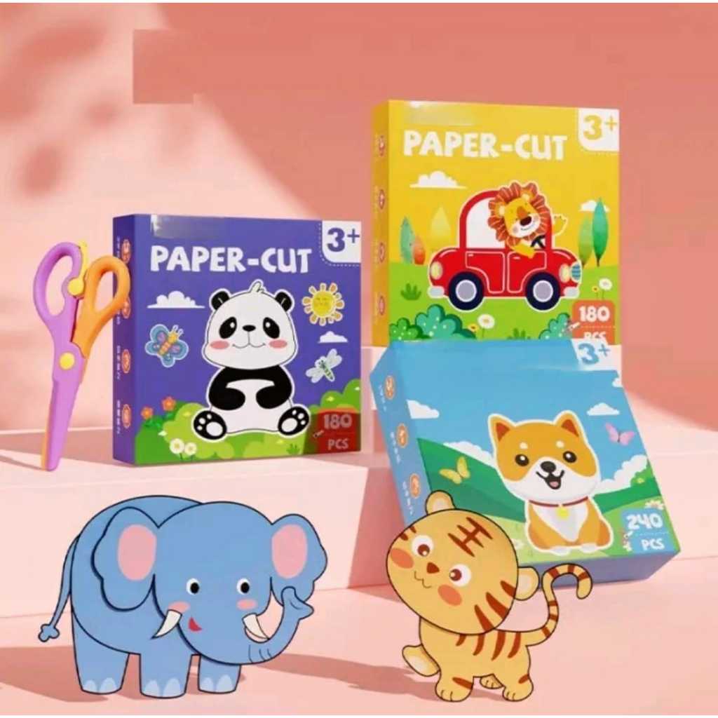 Diy Cutting Paper | Scissors Toys Practice Activities Cutting Worksheet ...