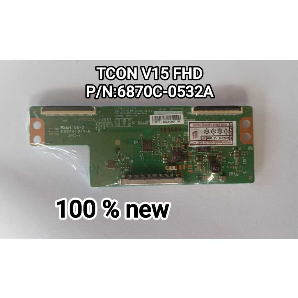 TCON TOSHIBA 43L5650vj Tcon Board Timming control TOSHIBA 43 inch LED ...
