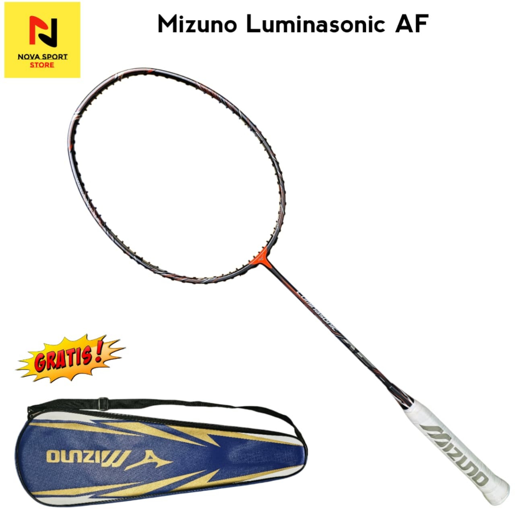 Mizuno Luminasonic Gray Badminton Racket | Shopee Malaysia