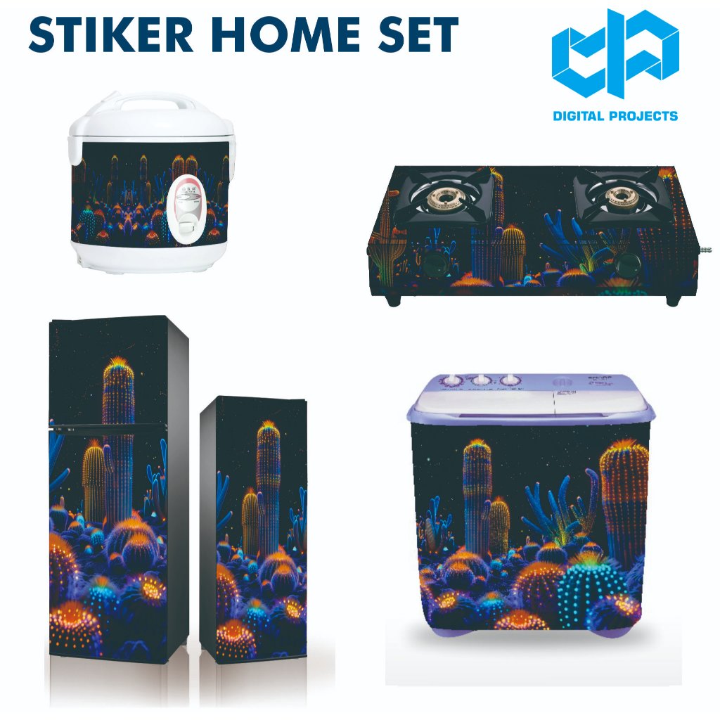 MESIN Refrigerator Stickers, Stove Stickers, Washing Machine Stickers ...