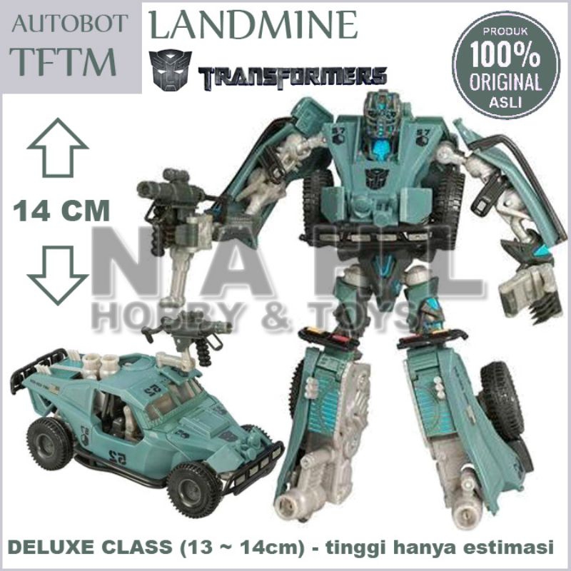 Transformers Robot TFTM Autobot Landmine - Deluxe Class - Ori Hasbro ...