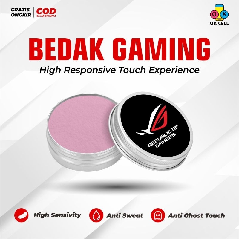 Rog Pro Players Mobile Legends Free Fire Pubg Gaming Powder Responsive ...