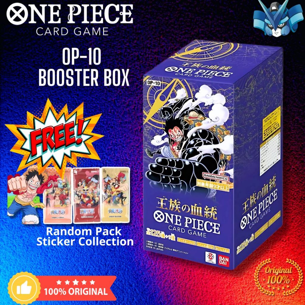 One Piece Card Game OP-10 / OP10 Booster Box Royal Blood | Shopee Malaysia