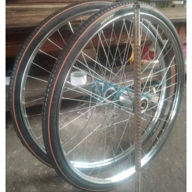Cart wheels rickshaw rims JUST INSTALL | Shopee Malaysia
