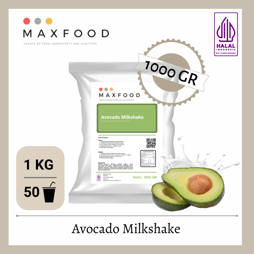 Maxfood - (EXPIRED SOON) Avocado Milkshake Powder Drink - Avocado ...