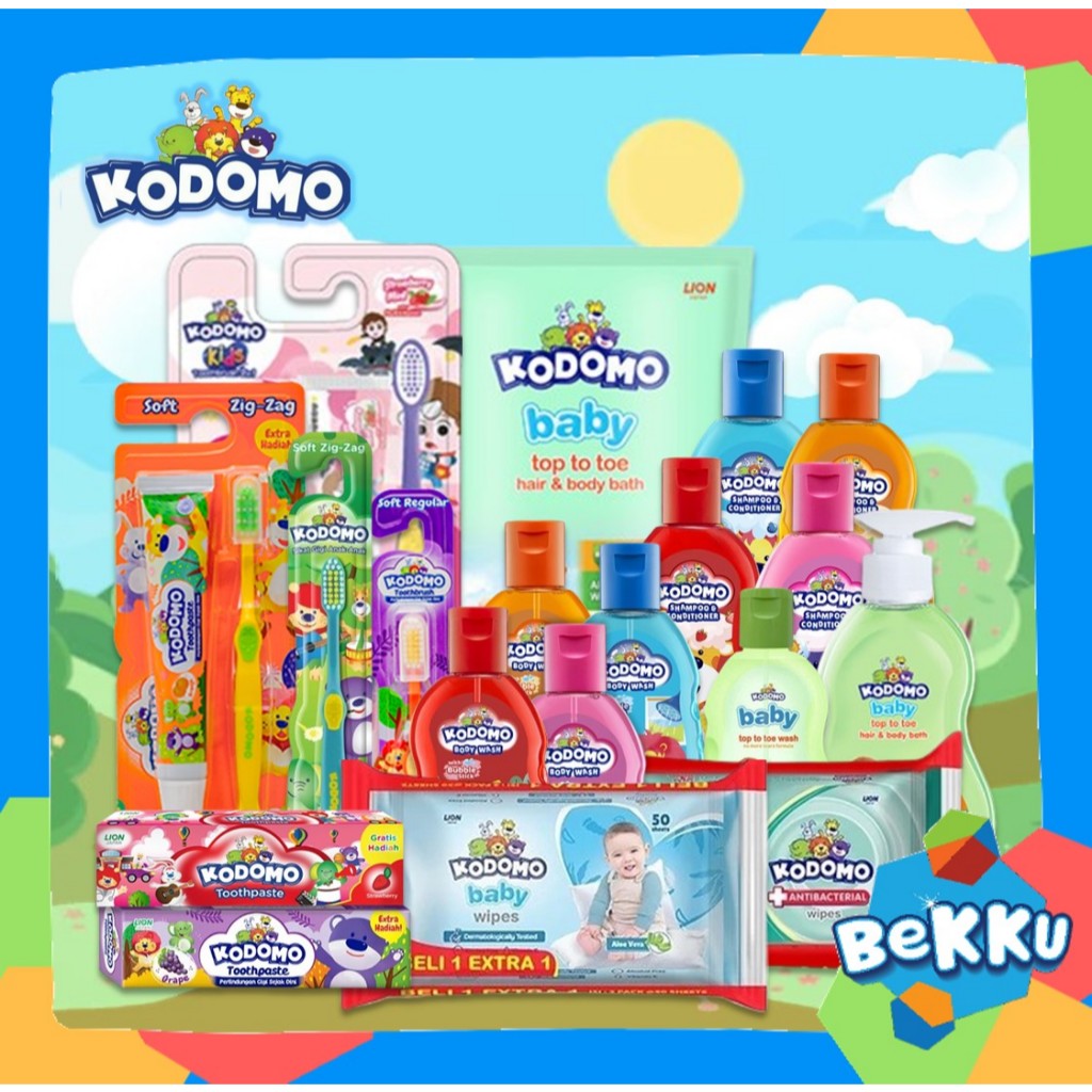 Kodomo Baby Series / Children's Toothpaste / Toothbrush / Body Wash ...