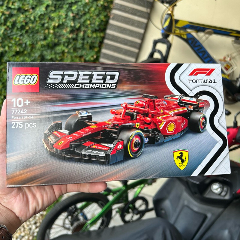 Lego Speed Champions 77242 Ferrari SF-24 F1 Formula 1 Race Car | Shopee ...