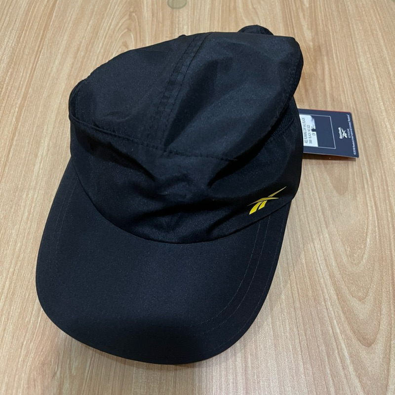 HITAM [NEW] Reebok Running Unisex Cap Black / Black Unisex Running Cap ...