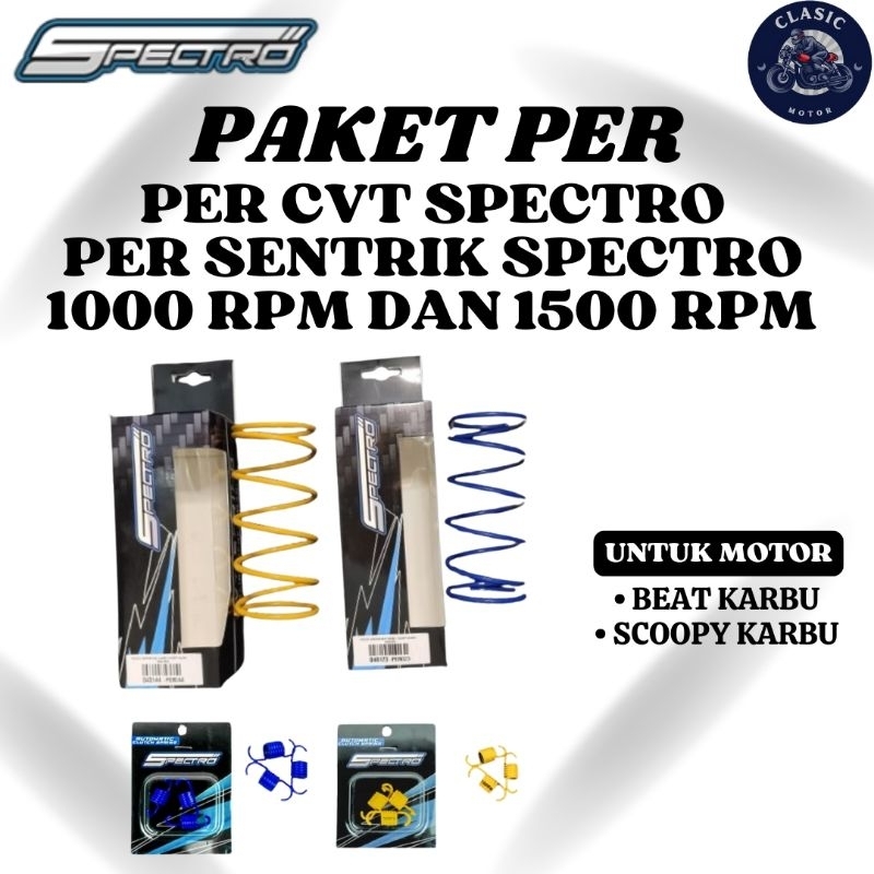 Cvt spring package, beat carburetor eccentric spring, scoopy carburetor ...