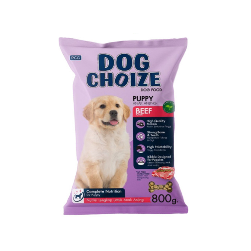 Dog Choice Puppy Beef & Milk 800g | Shopee Malaysia