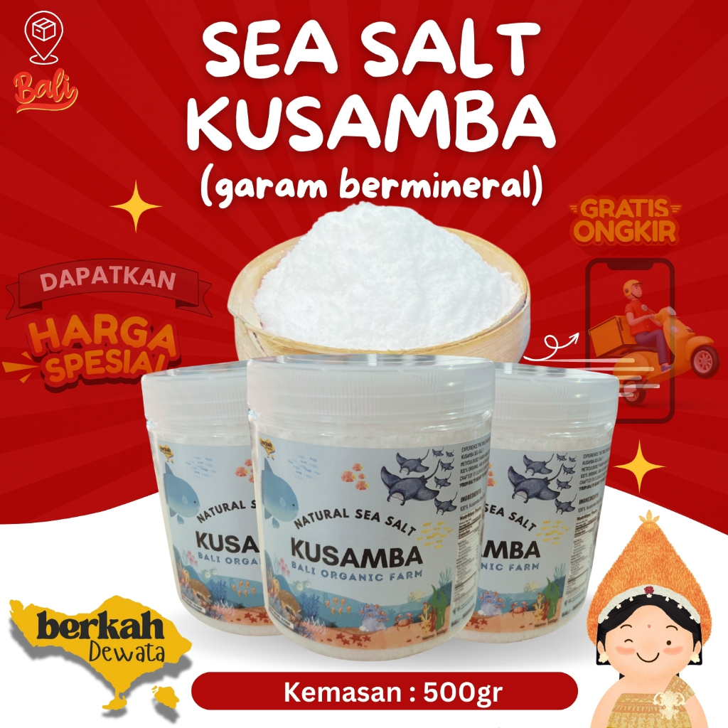 Original Balinese Dull Sea Salt (Kusamba Sea Salt) by Balinese Typical ...