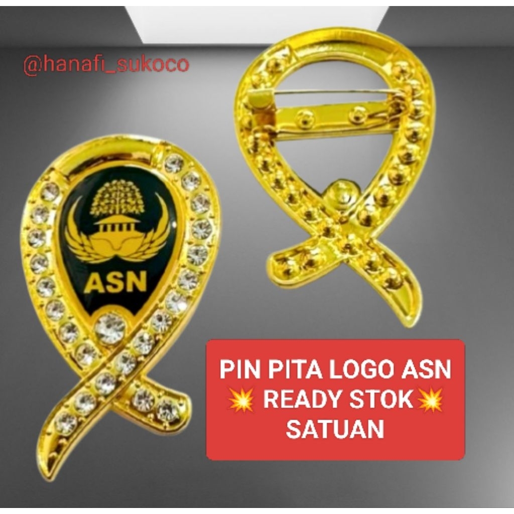 ASN BROOCH ASN pin korpri pin ribbon UNIT | Shopee Malaysia