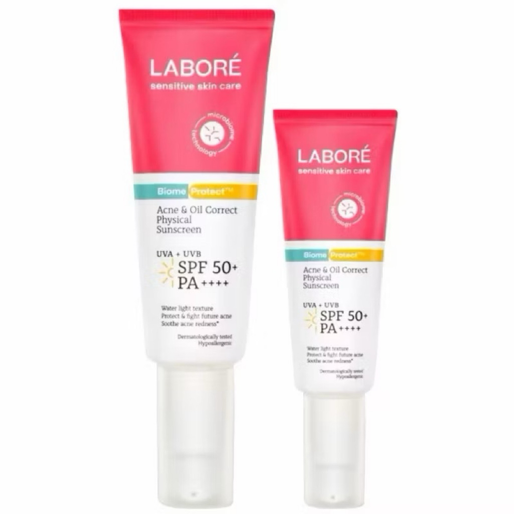 Labore Acne & Oil Correct Physical Sunscreen SPF 50 PA++++ Sunscreen ...