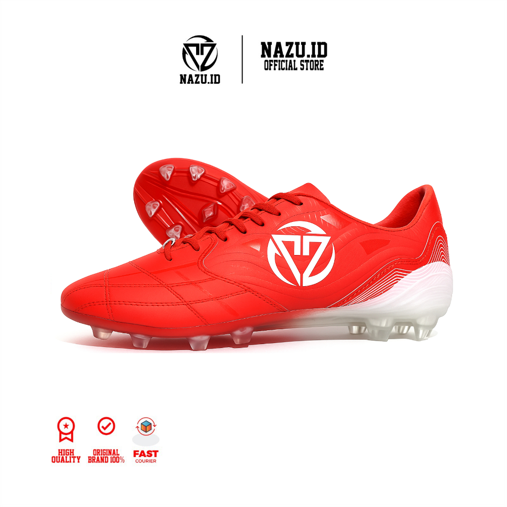 NAZU.ID - Original Nazu Catalyst Venturer V2 Red Logo White Football ...