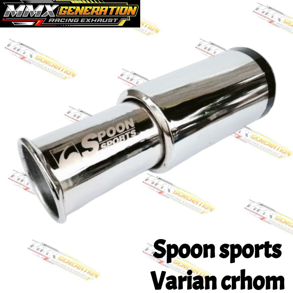 RACING SPOON SPORTS CAR EXHAUST CRHOM VARIANT BASS SOUND GAHAR ...