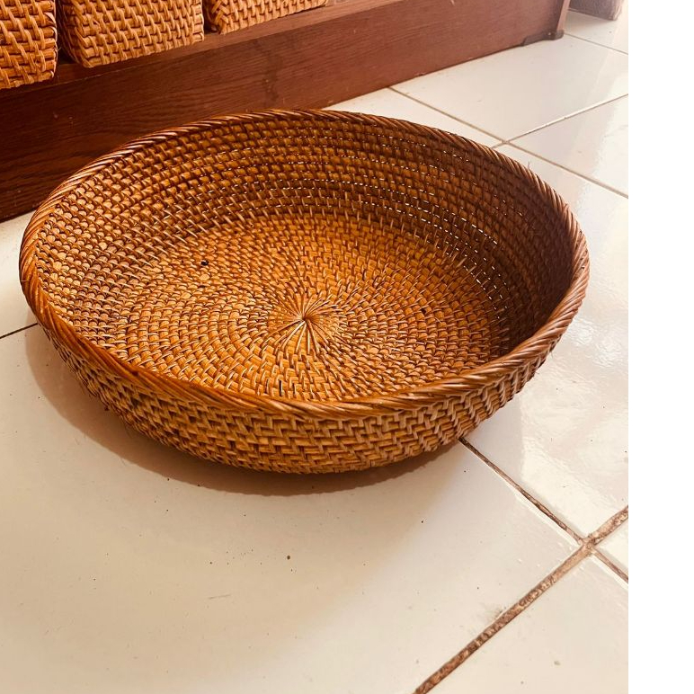 Rattan stamp ate 30, 24 cm | Shopee Malaysia