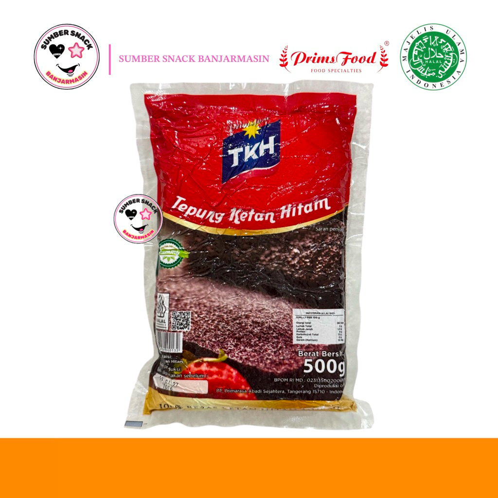 Primsfood Black Glutinous Rice Flour (500g) | Shopee Malaysia