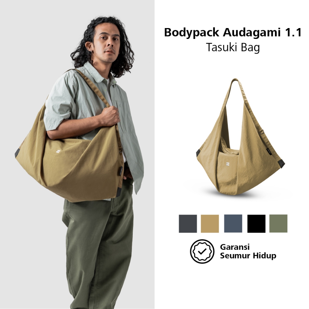Bodypack Audagami 1.1 Tasuki Bag Lightweight Stylish Travel Work 