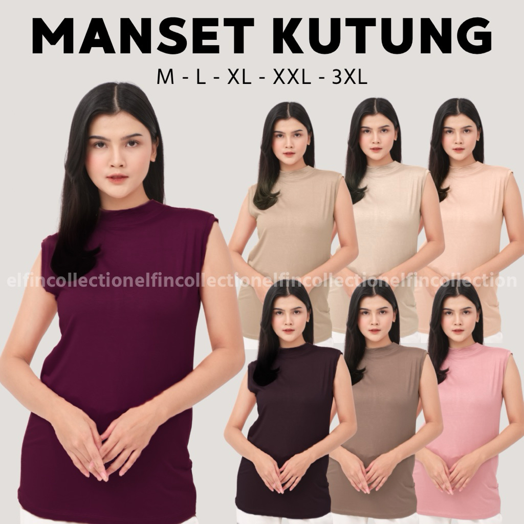 Turtleneck Cuff | Premium Rayon Sleeveless Inner | Women's Inner Cuffs ...