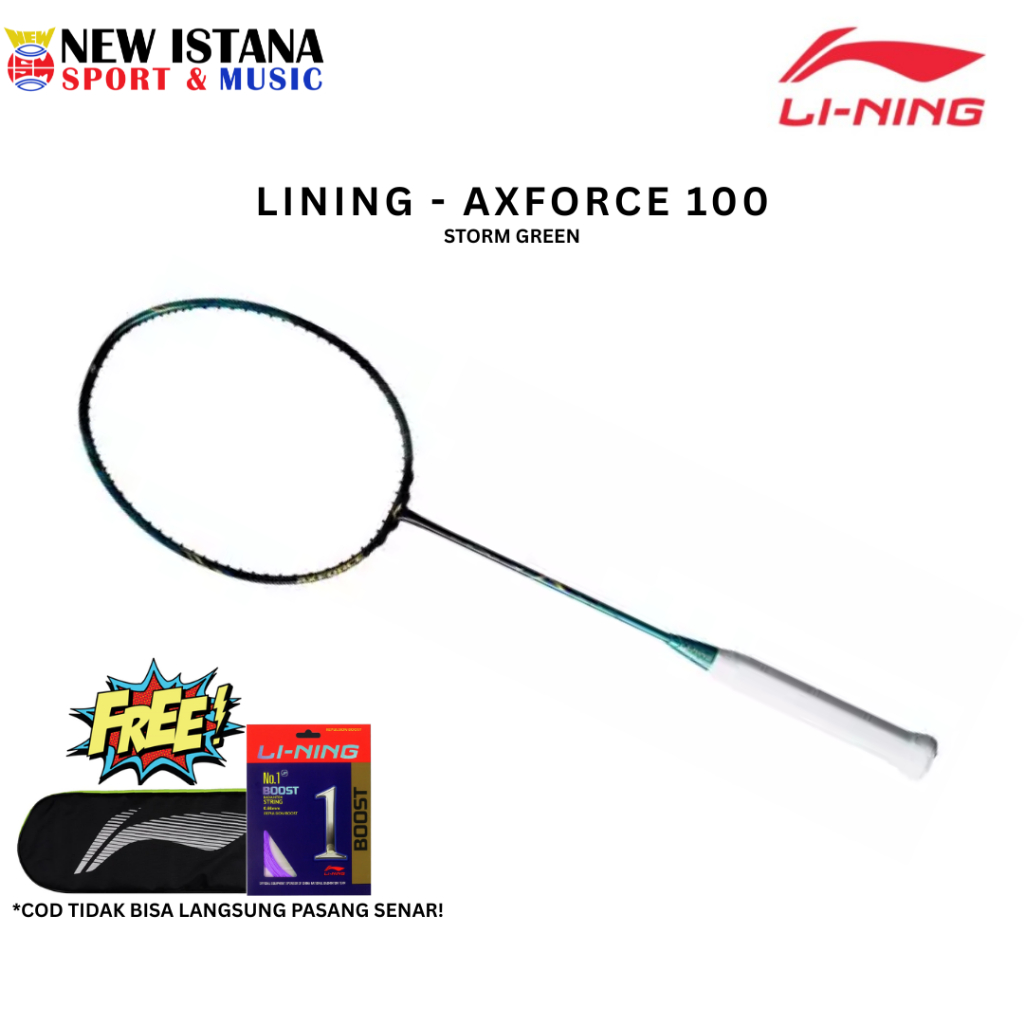 Badminton Racket lining Axforce 100 Gen 2 | Shopee Malaysia