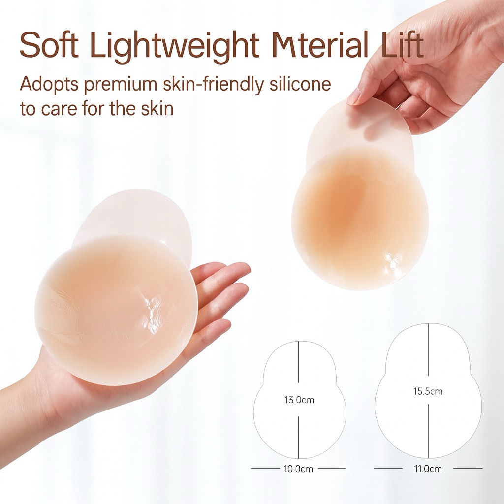 BIG breast patch anti-sagging lifting silicone wedding dress special ...
