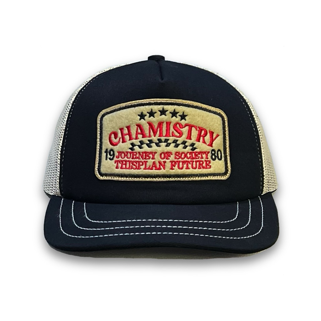 Thisplan Black Cream Trucker Hat | Shopee Malaysia