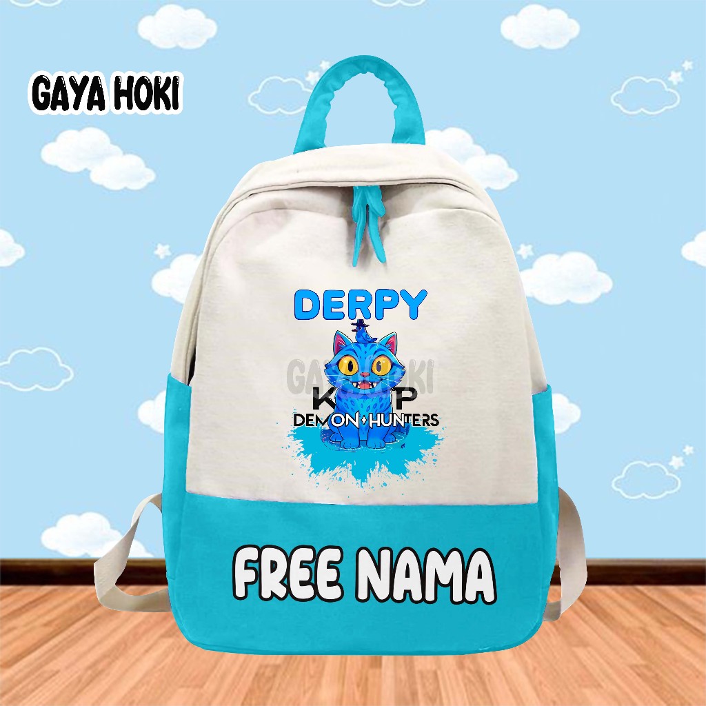 [FREE NAME] BACKPACK FOR KINDERGARTEN/ELEMENTARY SCHOOL CHILDREN WITH ...