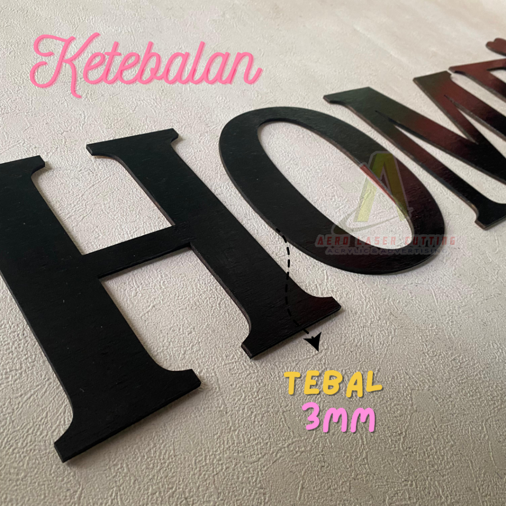 CUSTOM PLYWOOD RAISED LETTERS PLYWOOD RAISED LETTERS/ PLYWOOD WOODEN ...