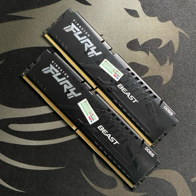 Kingston Furry Beast DDR5 16GB 5200Mts Memory Ram Desktop Computer PC ...