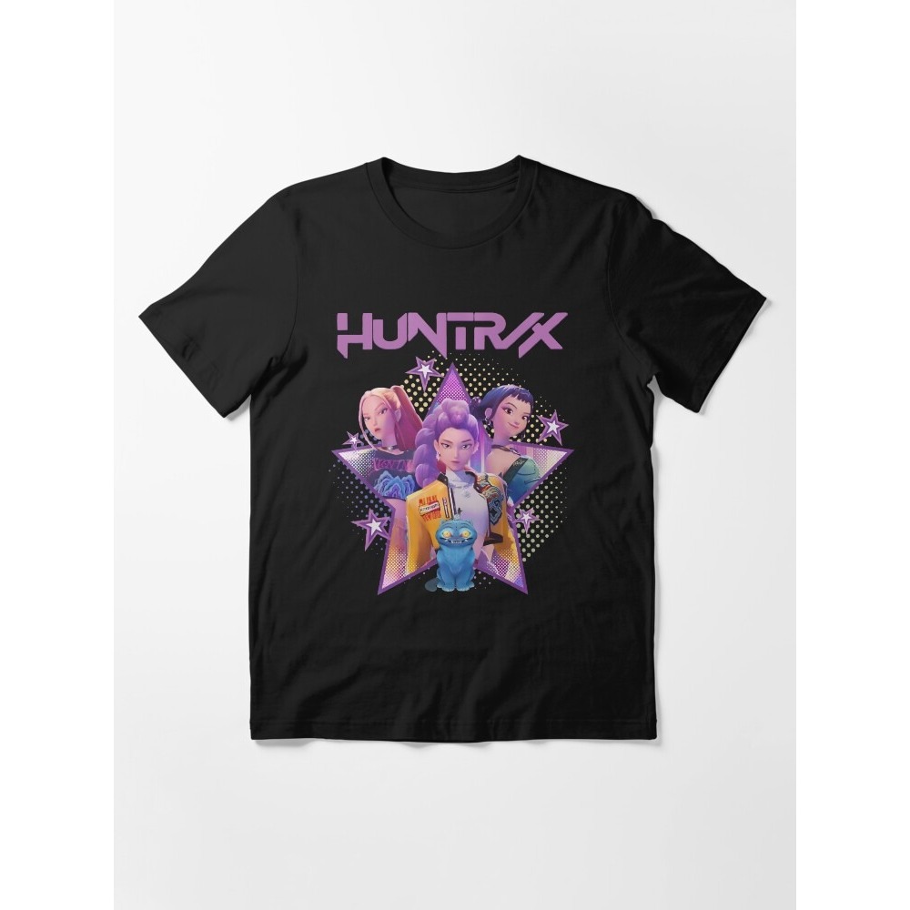 HUNTR_X T-Shirt - HUNTRIX Kpop Demon Hunter Girl Group – Rumi Zoey Jinu ...