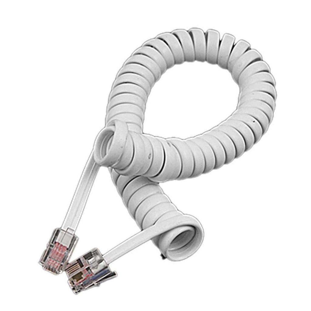 RJ11 Telephone Spiral Cable Spiral Telephone Cable/ For Universal ...