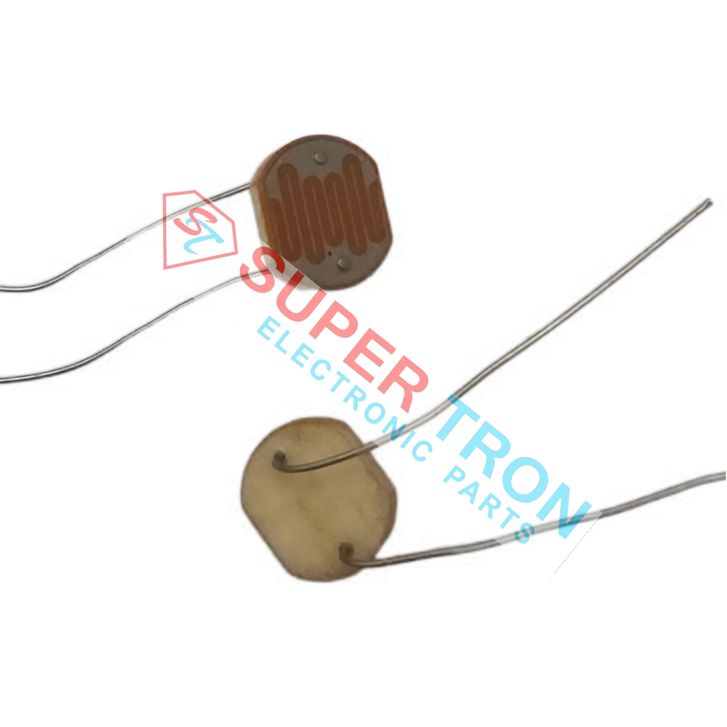 CAHAYA Light Dependent Resistor LDR Large Light Sensor 10mm x 12mm ...