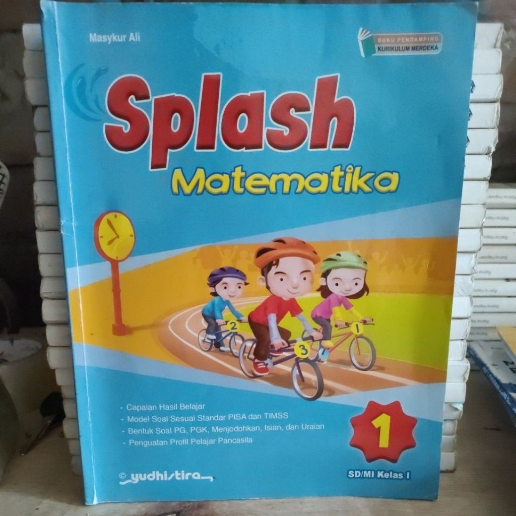 Splash math class 1 elementary school independent curriculum | Shopee ...