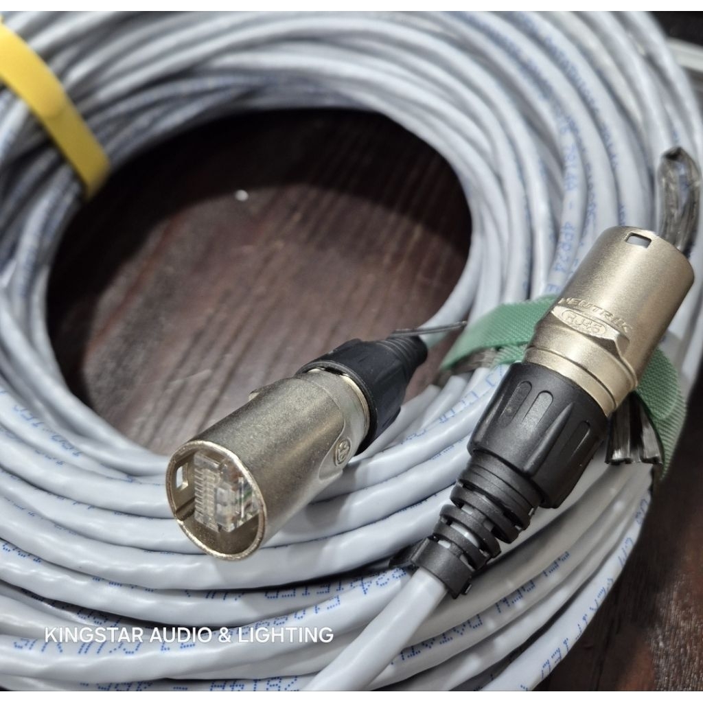 30 Meter Lan Cable Mixer Midas Cat 6 Belden Neutrik RJ45 Behringer X32 ...