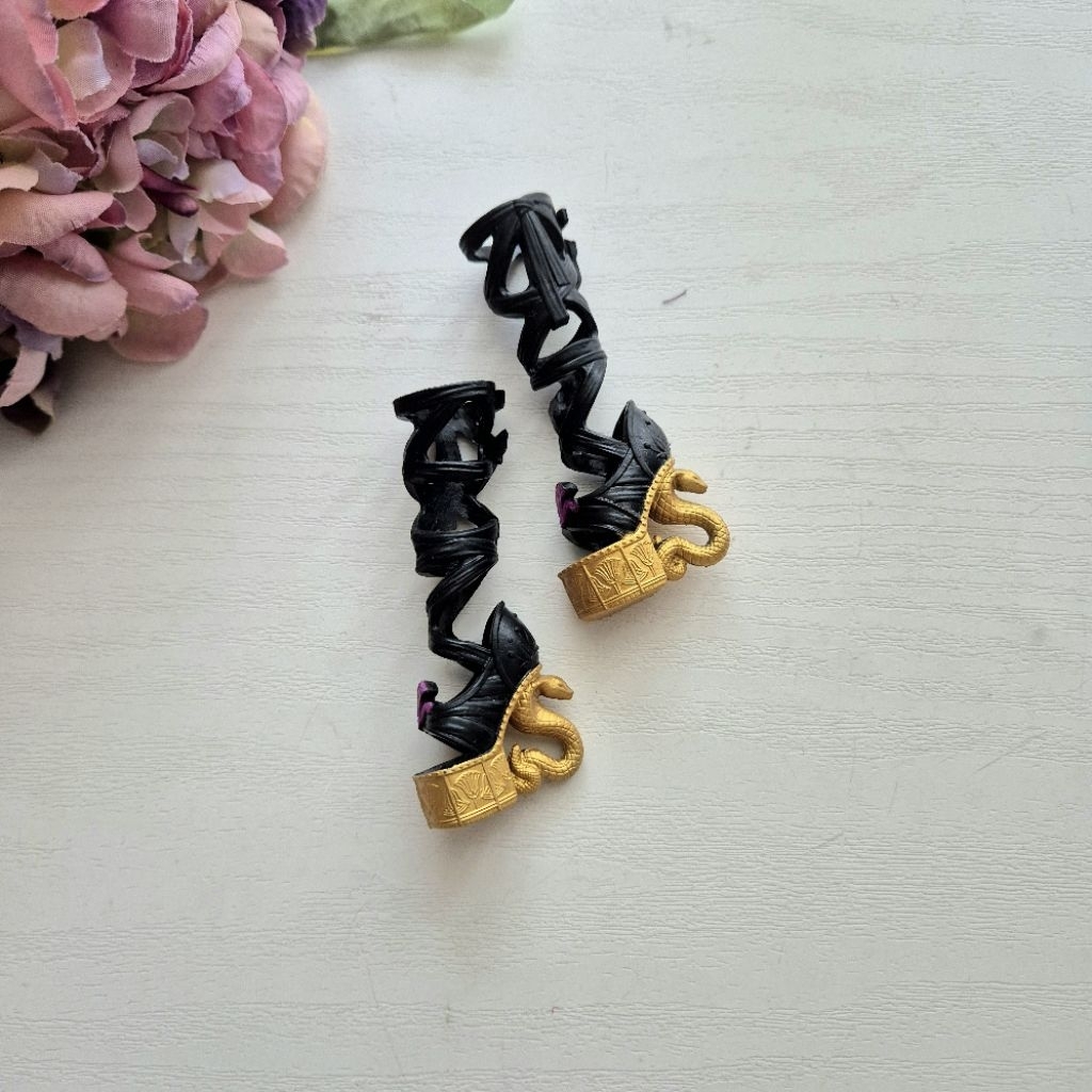 Monster High Boots / MH black gold | Shopee Malaysia