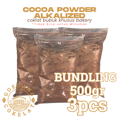 Chocolate Goedang | [BUNDLING 3 PCS] | 500g Pure Sugar-Free Chocolate ...