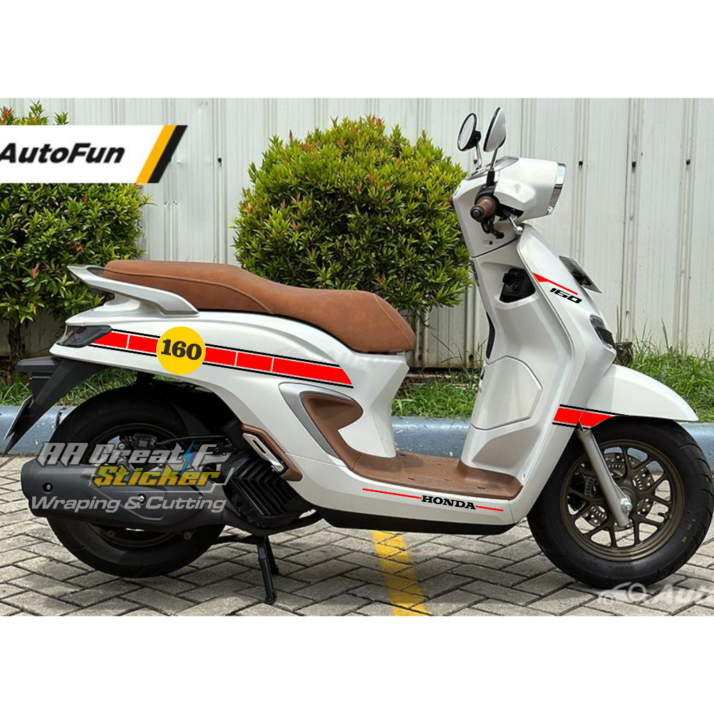CUTTING sticker for honda STYLO 160 minimalist motorbike | Shopee Malaysia