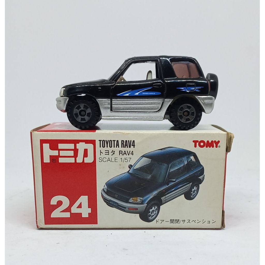 MERAH Tomica toyota rav4 24 tomy Red diecast (t) | Shopee Malaysia