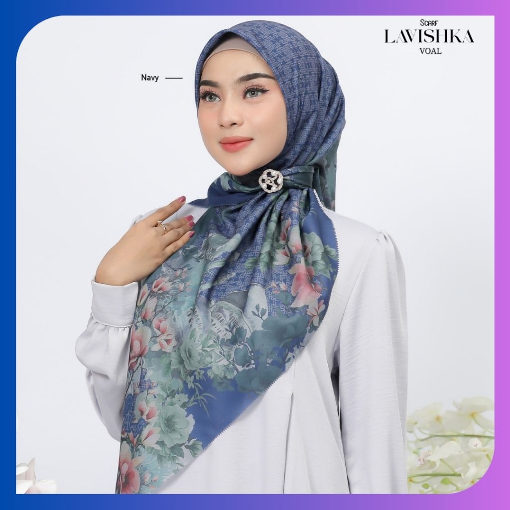 LAVISHKA SCARF BY HIJAB AR RAFI OFFICIAL - Arrafi's Latest Square HIJAB ...