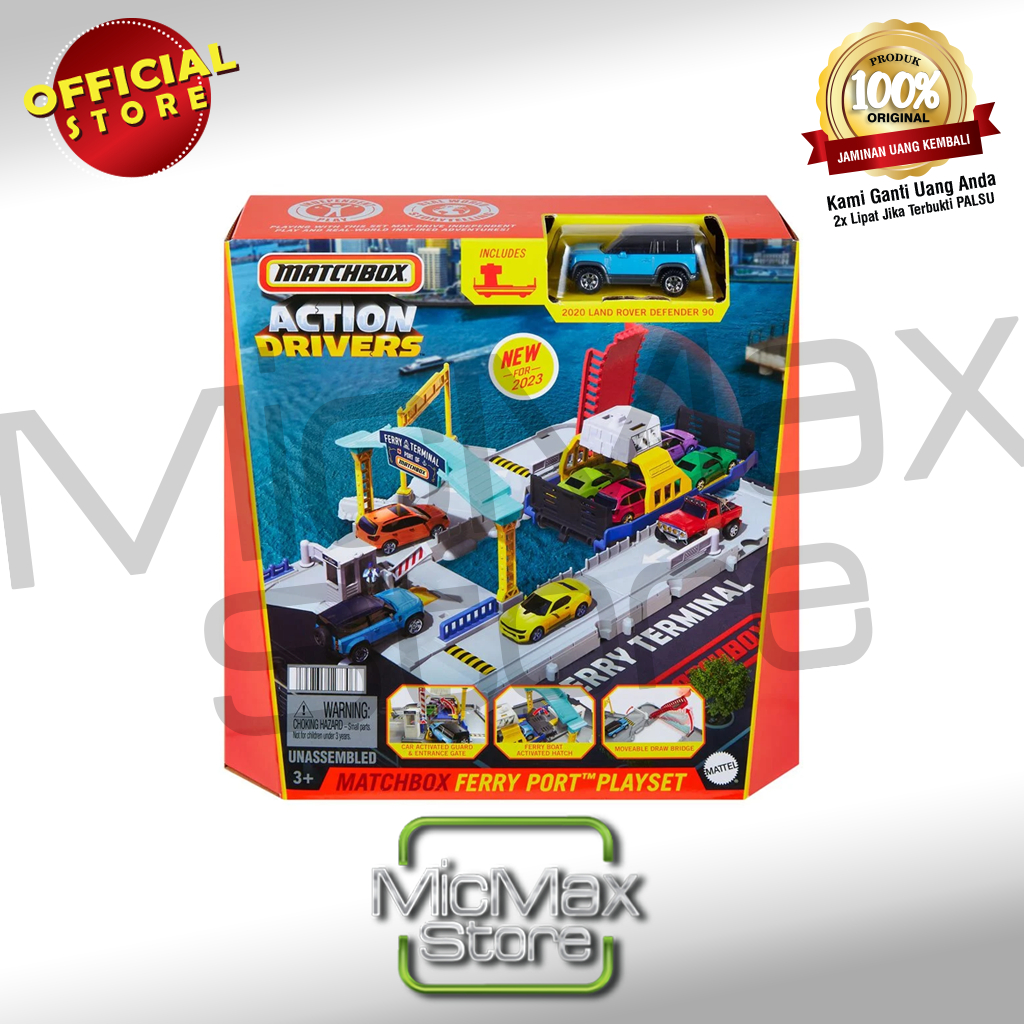 Matchbox Action Drivers Matchbox Ferry Port Playset GVY82 | Shopee Malaysia