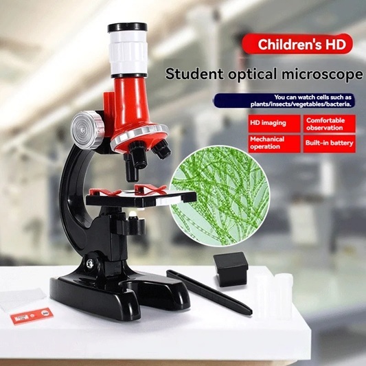 Science Microscope Kid Microscope Educational Microscope with 1200X ...