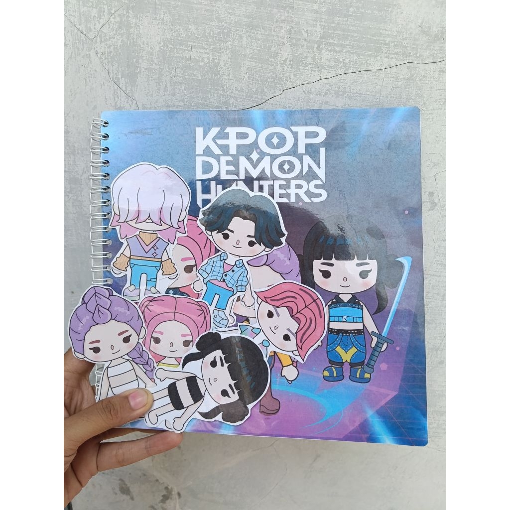 Vol. 2 Paper Doll Kpop Demon Hunter Huntrix Only Boys Huntrix Toys ...