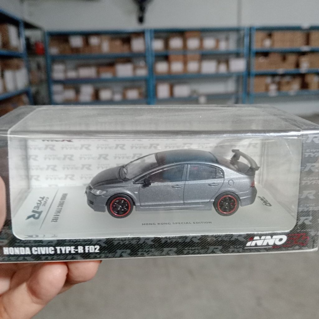 Inno Honda Civic Type R FD2 Matte Grey-In64-FD2-AEON | Shopee Malaysia