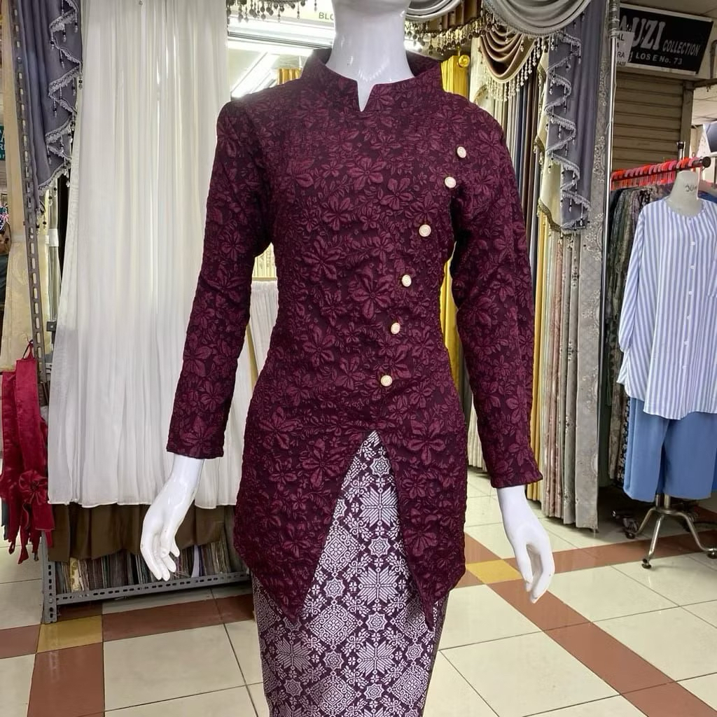 FUKURO JANGGAN KEBAYA SET, SPAN SKIRT BOTTOM, SONGKET/, GRADUATION ...