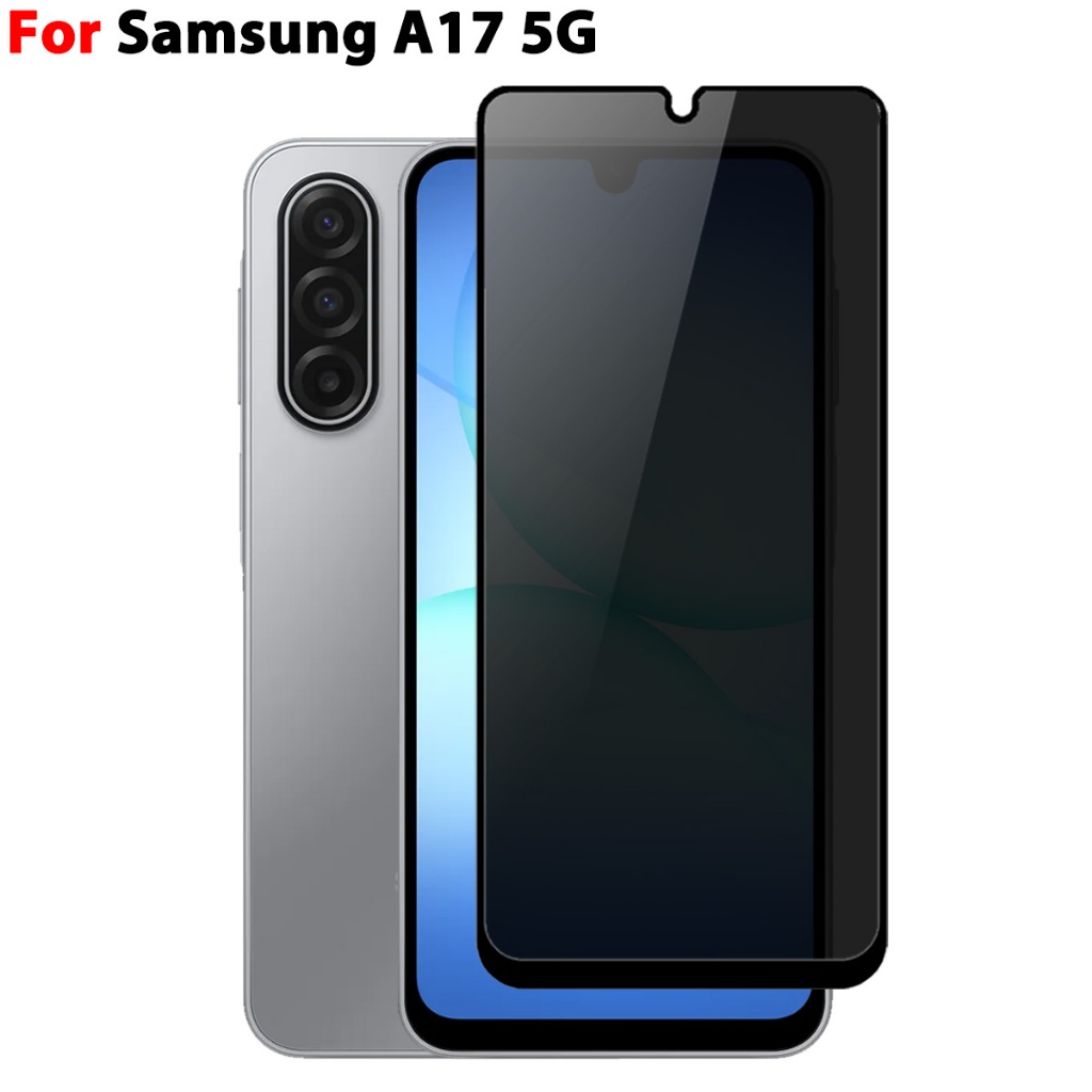LAYAR Tempered Glass Screen Anti Spy Samsung A17 5G Anti-Scratch ...