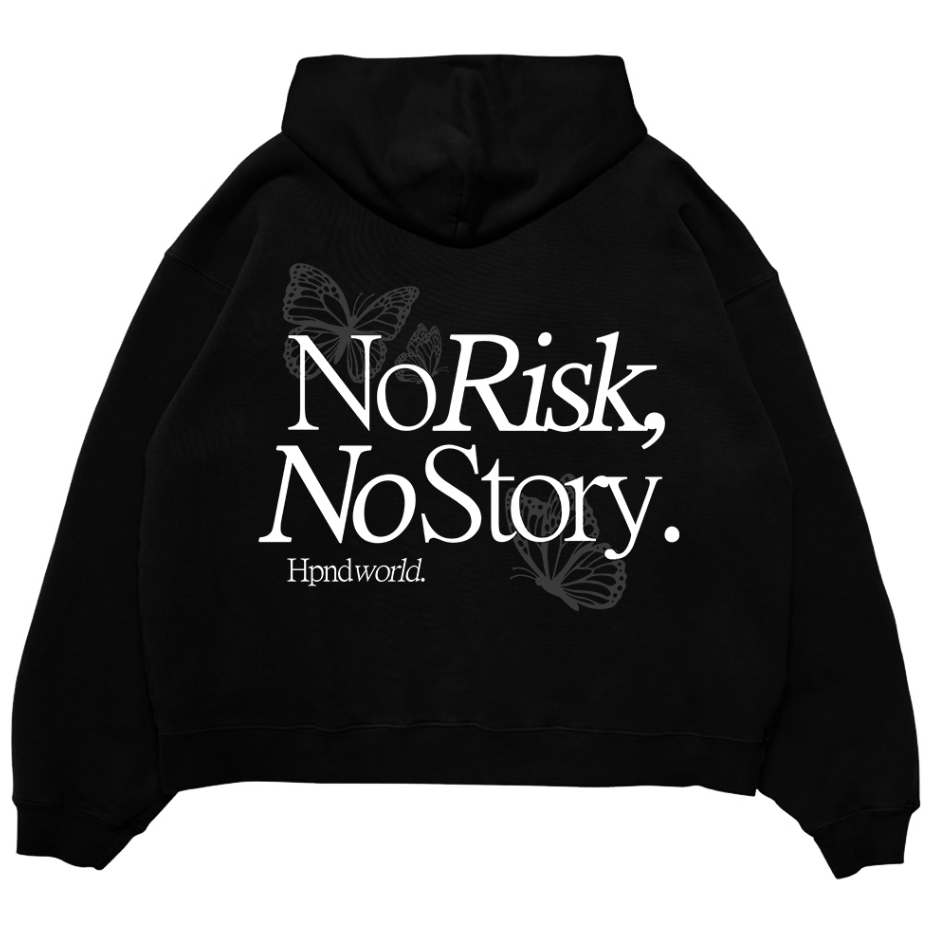HPND - Original Basic No Risk Fleece Boxy Fit Hoodie Sweater Limited ...