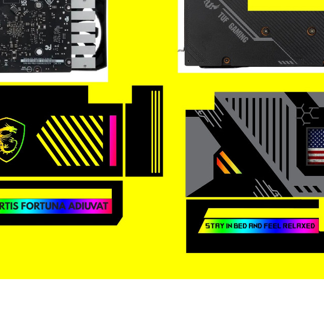 Custom acrylic pc gaming rgb plate custom size ARGB LED | Shopee Malaysia